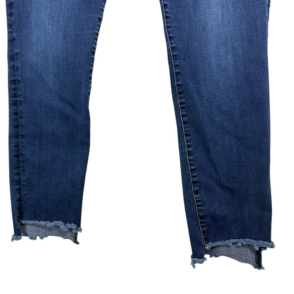 Kut From The Kloth Denim Jeans Women’s 14 Mid Rise Ankle Skinny Medium Wash Blue - Picture 3 of 4